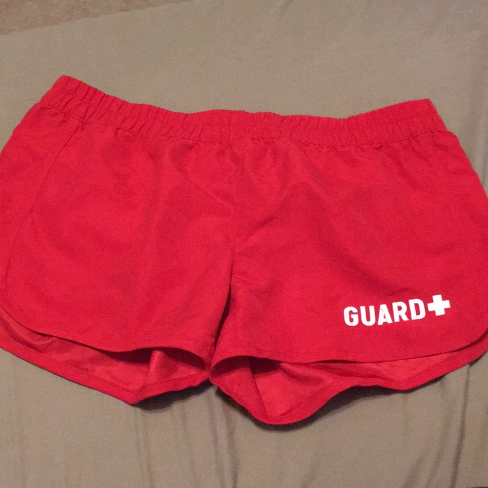 Lifeguard swim shorts